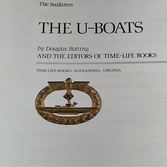 VTG U-Boats by Time-Life Editors Time-Life Books The Seafarers Series - Picture 8 of 17